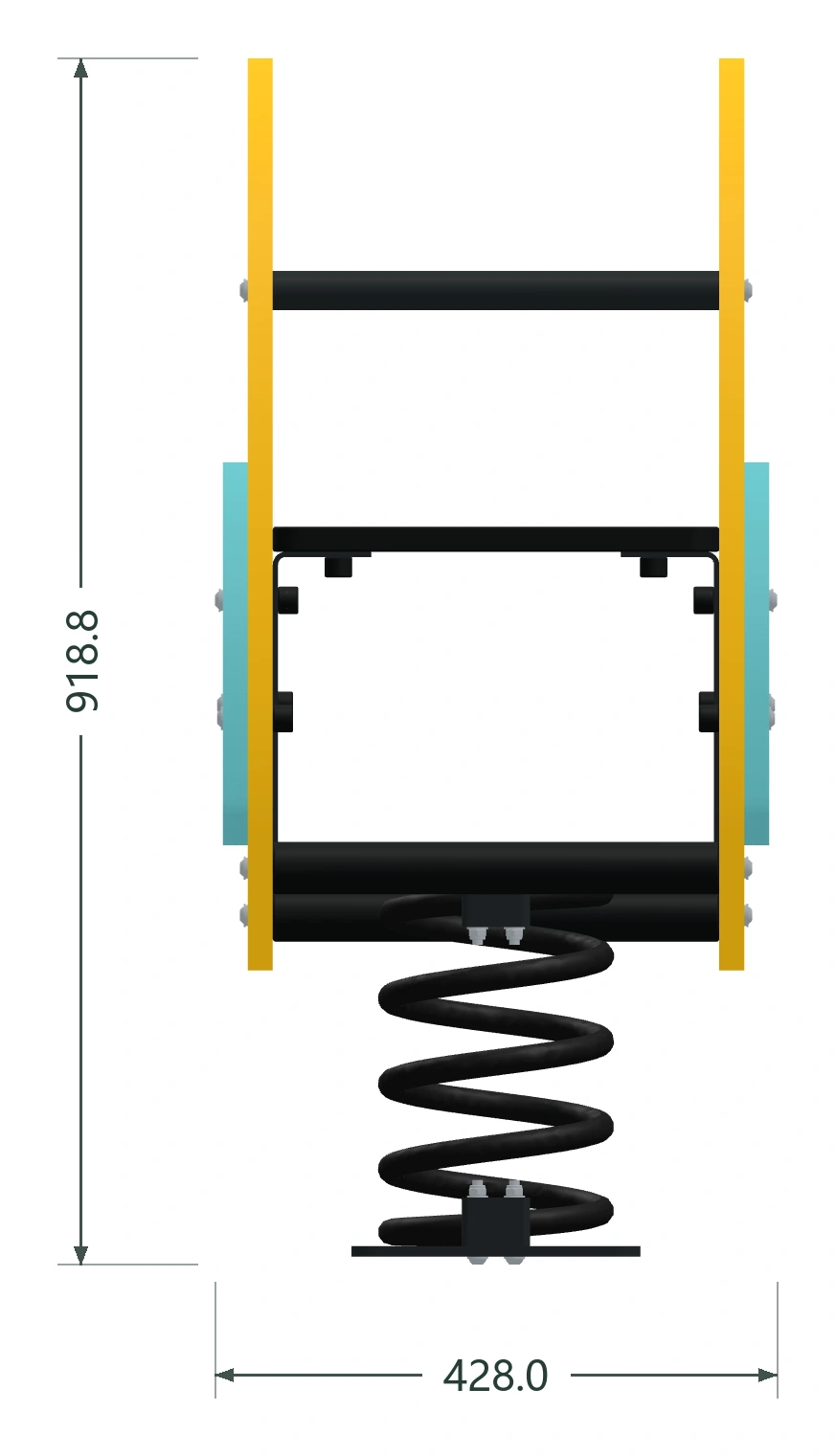 Rainbow Arc front reference view