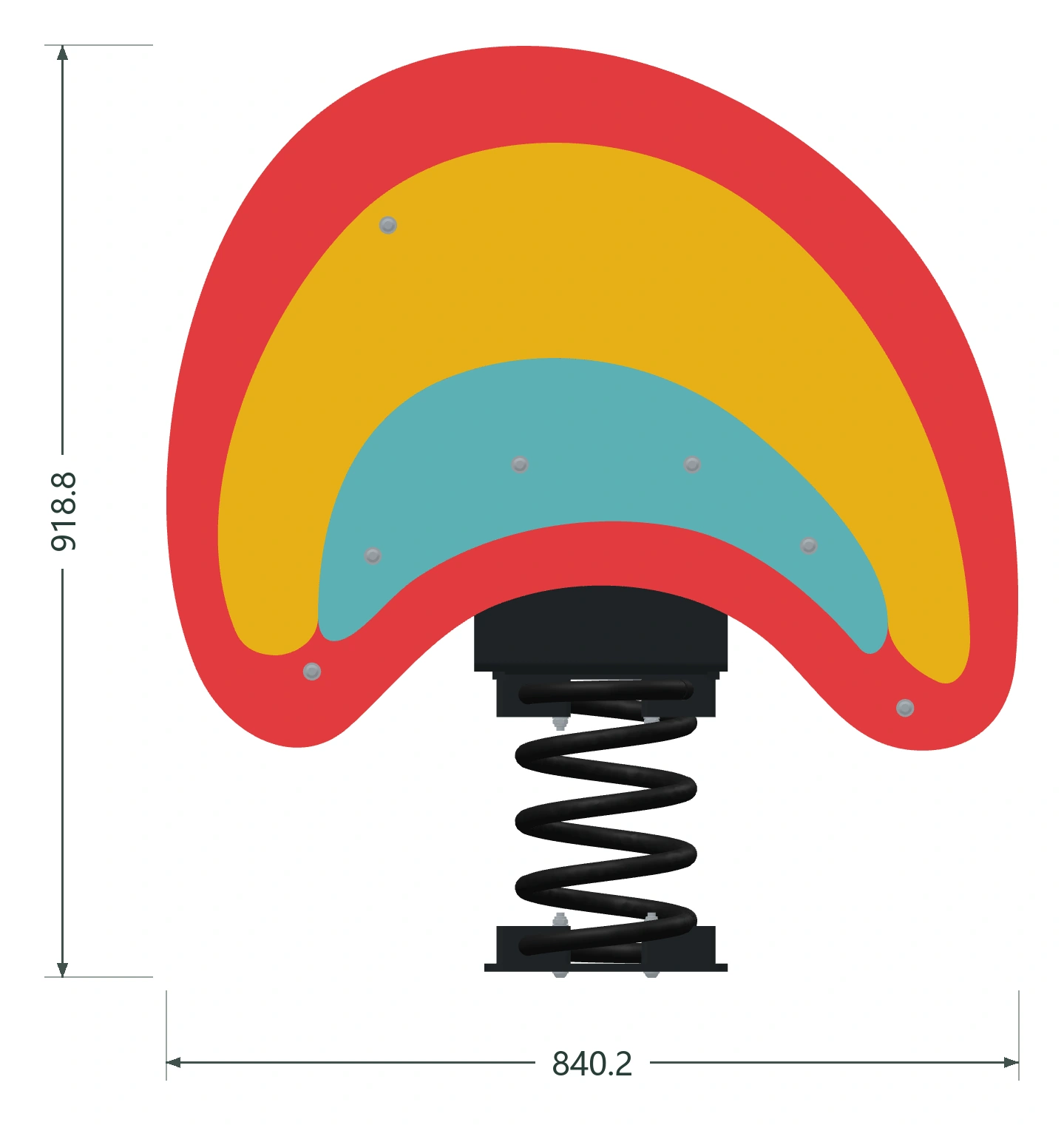 Rainbow Arc side reference view