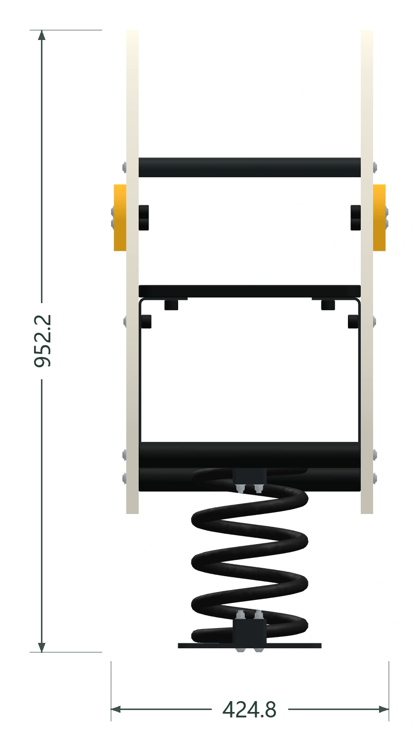 Pebble Layers front reference view