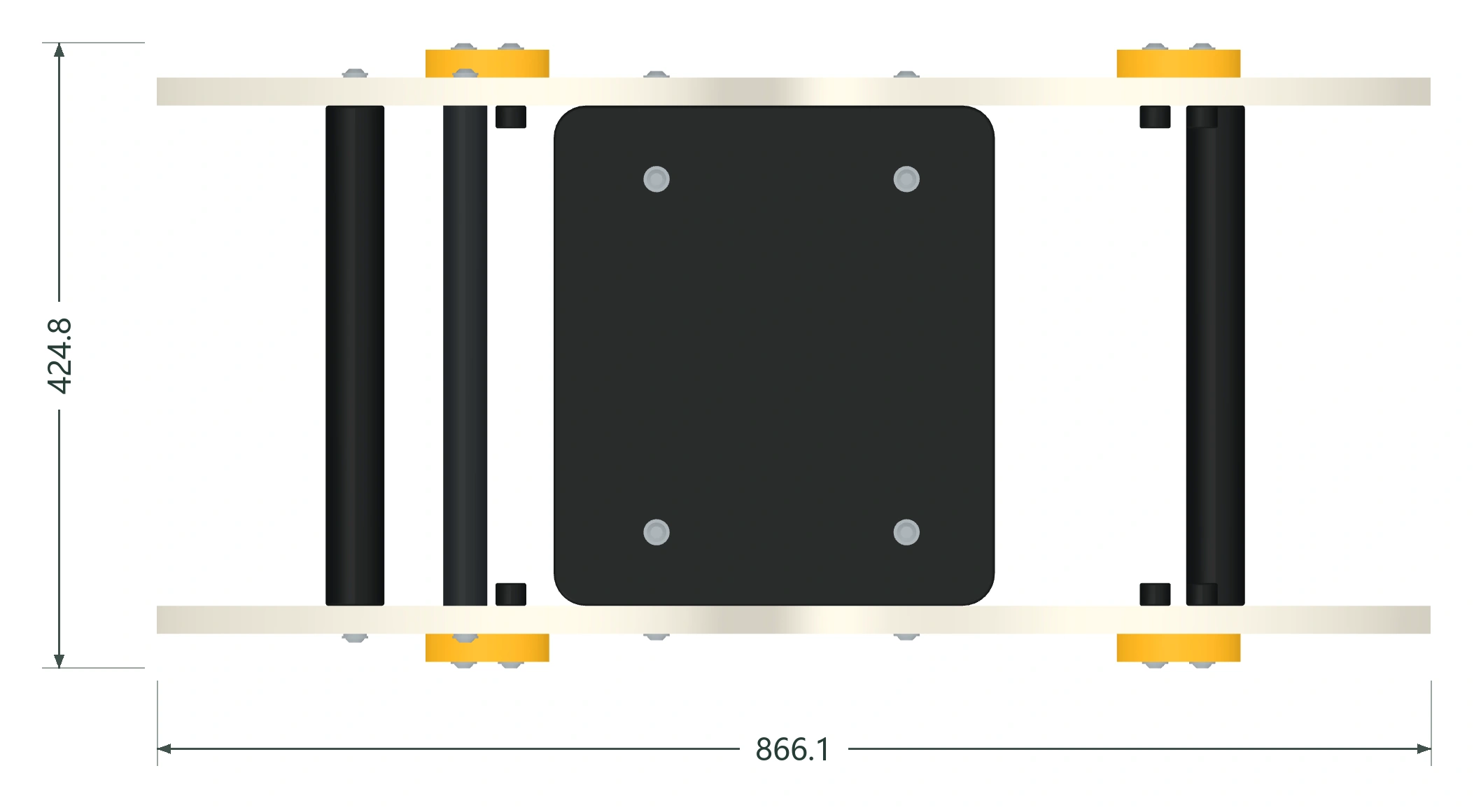 Pebble Layers top reference view
