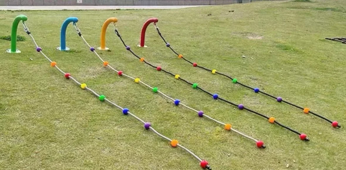 Outdoor Rope Pulling & Climbing Trainer - Physical Training Equipment for Warsaw Community Parks - Playground equipment by HonPlay