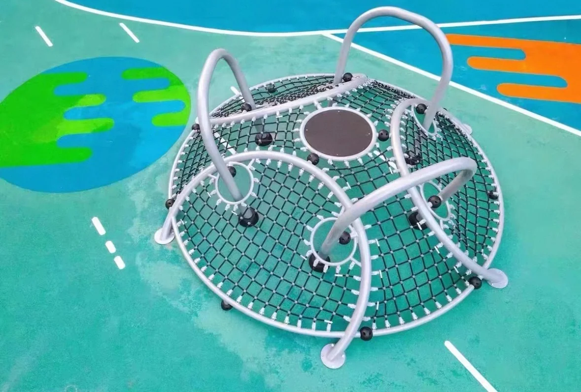 low profile rope climbing dome durable, High-tensile, Adventure Climbing, Flexible Mesh by HonPlay - full product view