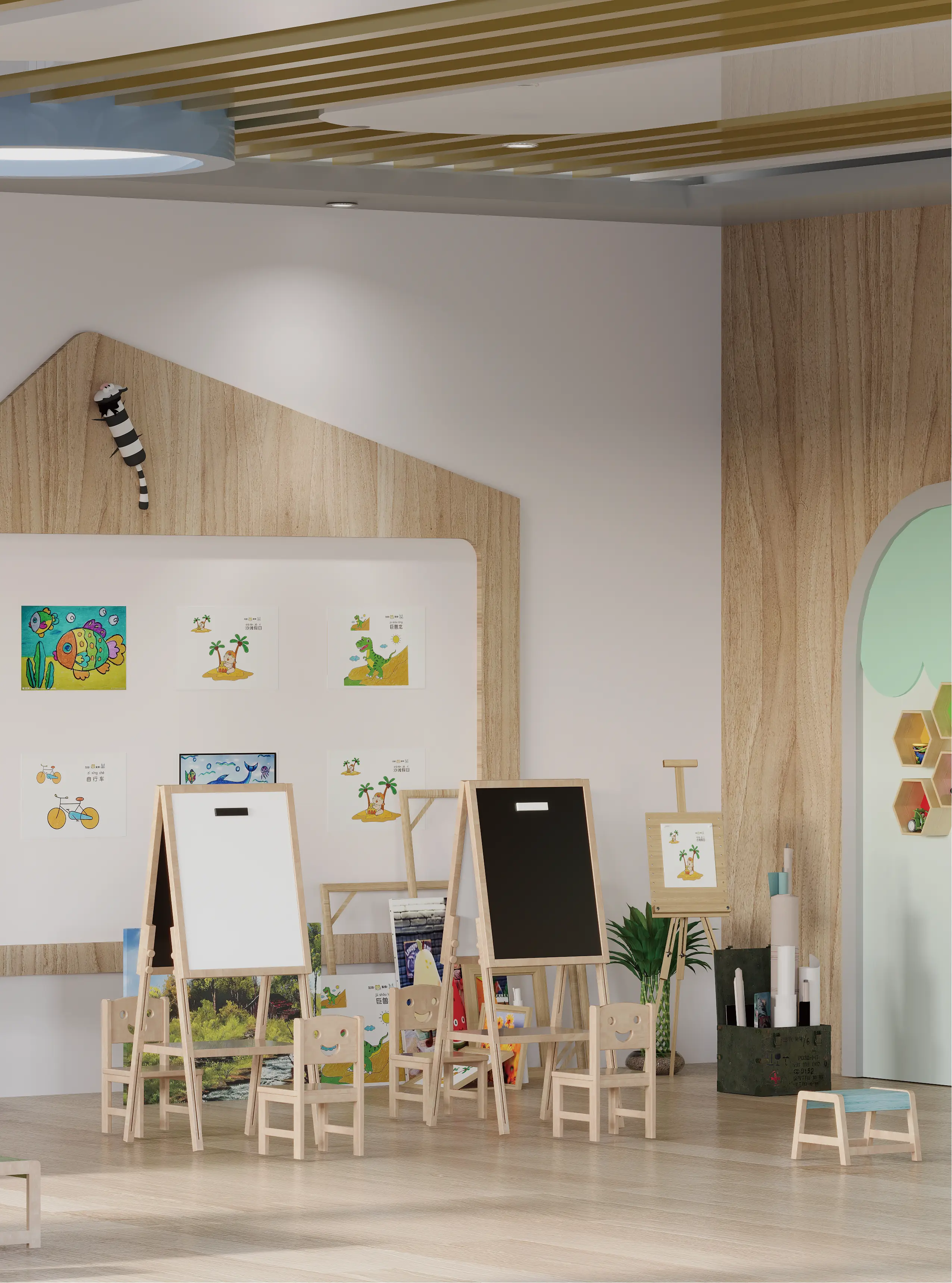 Crafting Educational Excellence: A Story of Custom Kindergarten Design for a Discerning Client in Qatar - HonPlay