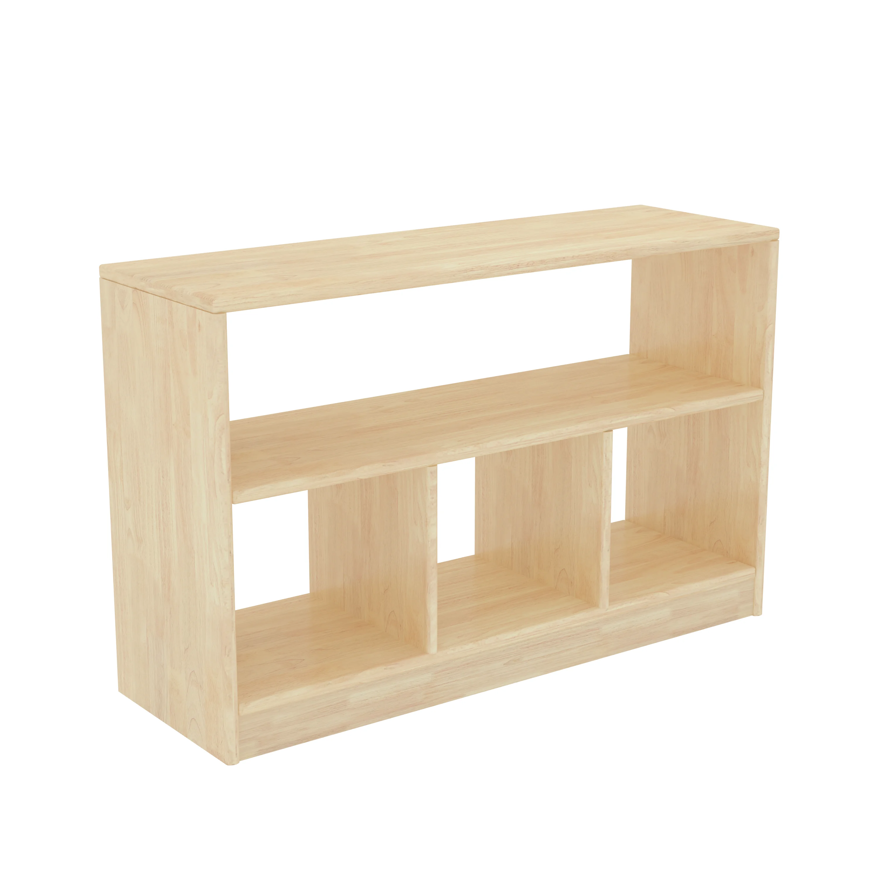 montessori wooden storage cabinet kindergarten classroom, Park Benches, Rest Area, Urban Furniture by HonPlay - full product view