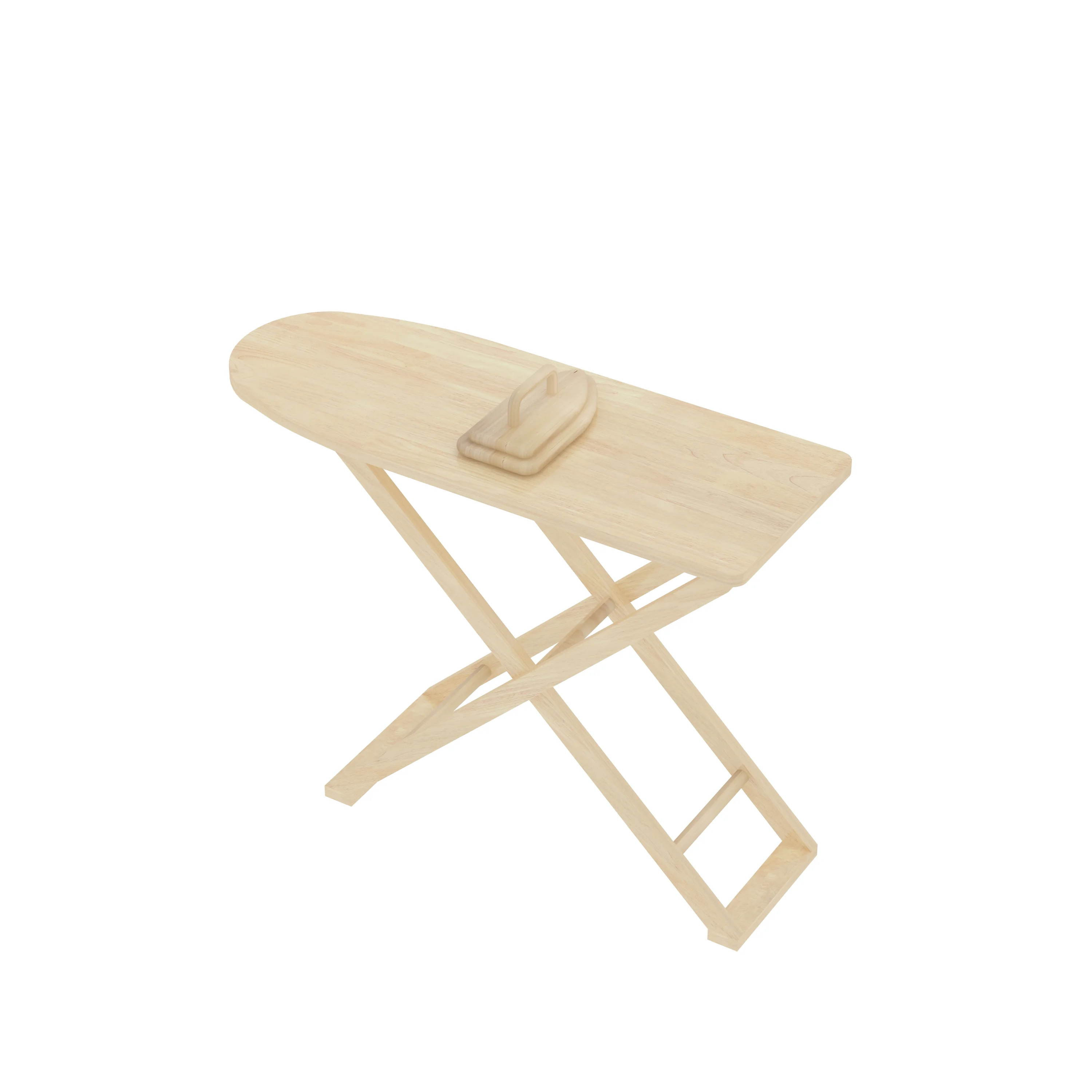 Wooden Pretend Play Ironing Board Set - Montessori Role Play Equipment for UK Nursery Market - Playground equipment by HonPlay