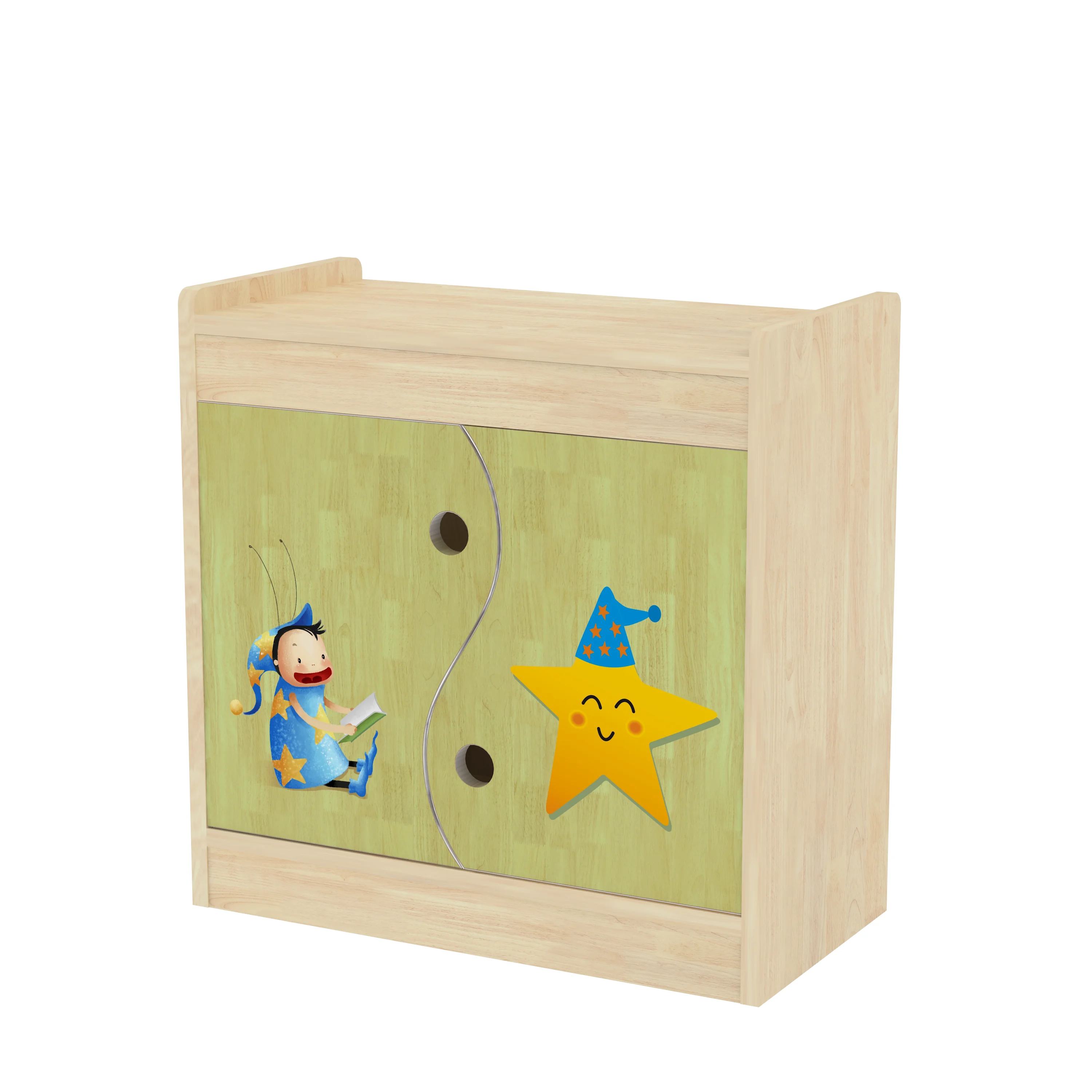 raccoon house wooden bookshelf kids storage, Park Benches, Rest Area, Urban Furniture by HonPlay - safety certification and compliance