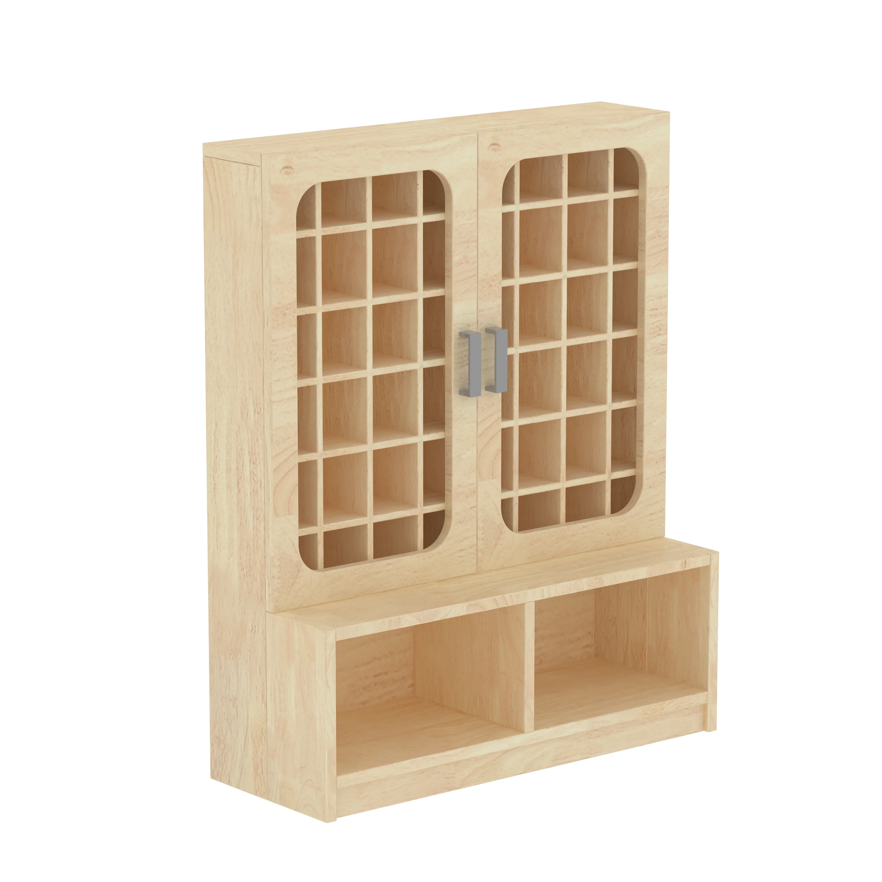 Wooden Cubby Storage Cabinet - Multi-Functional Kindergarten Furniture for Berlin Early Learning Centers - Playground equipment by HonPlay