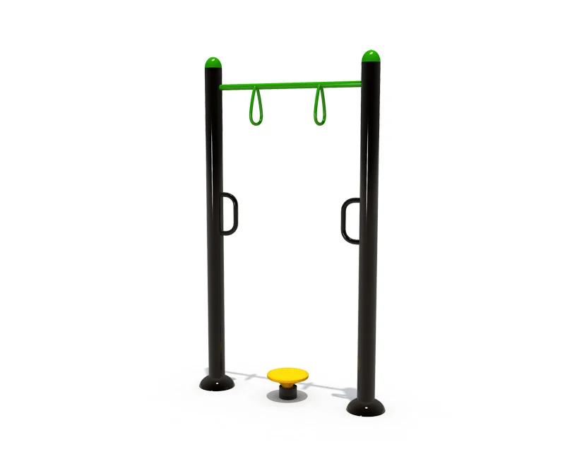 Outdoor Fitness Station with Pull-up Bar and Waist Twister - Durable Community Park Exercise Equipment for Berlin Urban Spaces - Playground equipment by HonPlay