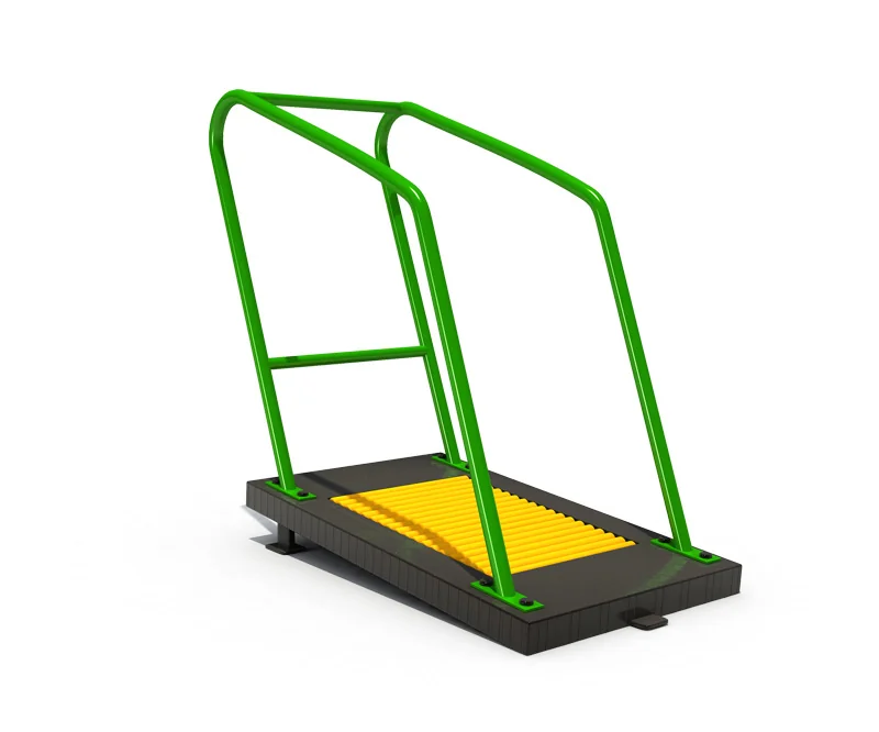 manual roller treadmill outdoor fitness equipment, Outdoor Gym, Exercise, Community Fitness by HonPlay - full product view