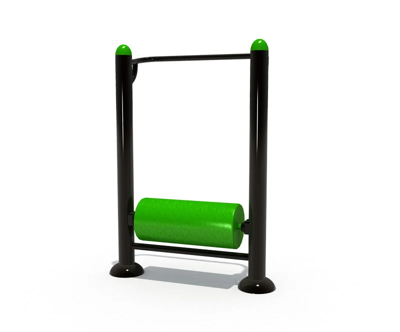 outdoor leg roller massager durable fitness, Outdoor Gym, Exercise, Community Fitness by HonPlay - full product view