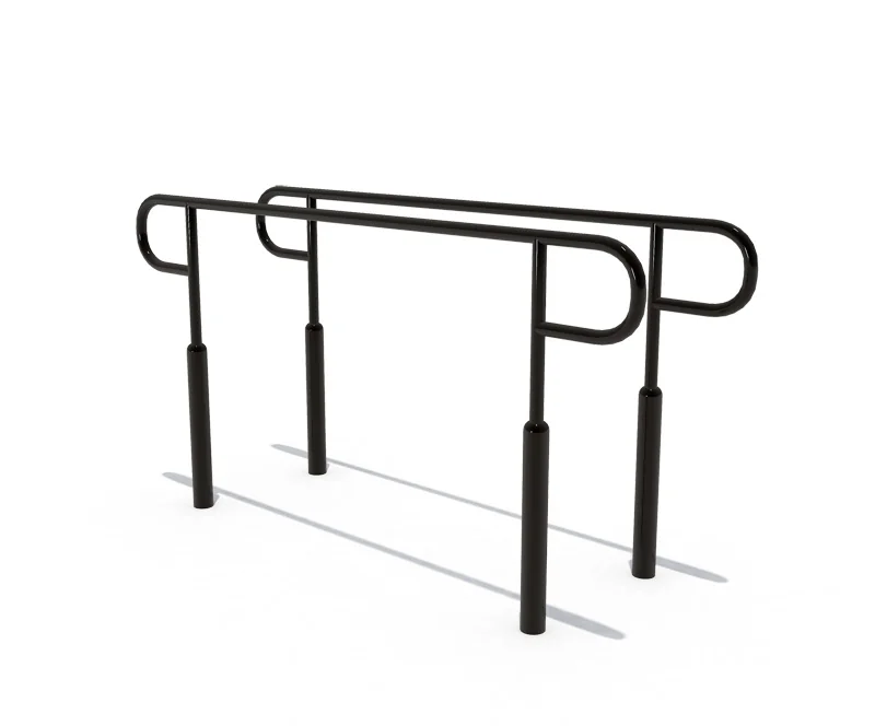 outdoor calisthenics parallel bars professional fitness, Outdoor Gym, Exercise, Community Fitness by HonPlay - full product view