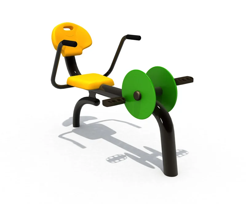 Outdoor Seated Rowing Machine - Durable Fitness Equipment for Dubai Community Parks - Playground equipment by HonPlay