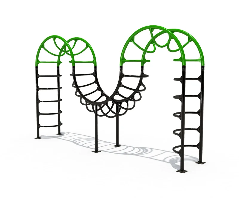 Wave Arch Metal Climber - Outdoor Playground Fitness Equipment for London Public Parks - Playground equipment by HonPlay