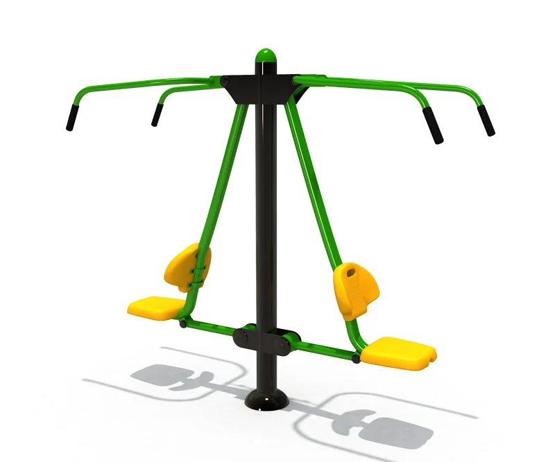 Outdoor Lat Pull-Down Station - Dual User Fitness Equipment for Dubai Community Parks - Playground equipment by HonPlay