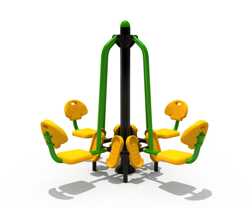 person outdoor leg press station durable, Outdoor Gym, Exercise, Community Fitness by HonPlay - full product view