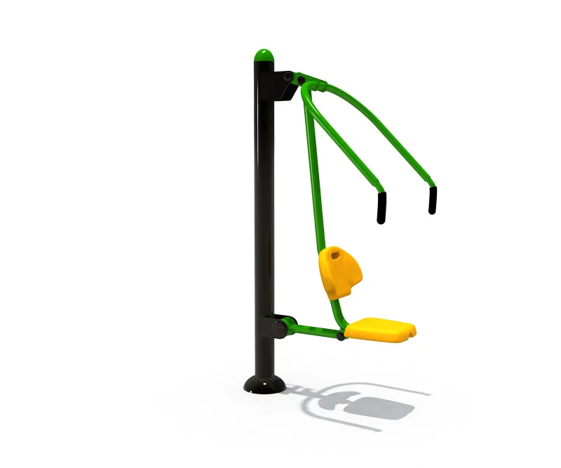 outdoor chest press machine durable fitness, Outdoor Gym, Exercise, Community Fitness by HonPlay - full product view