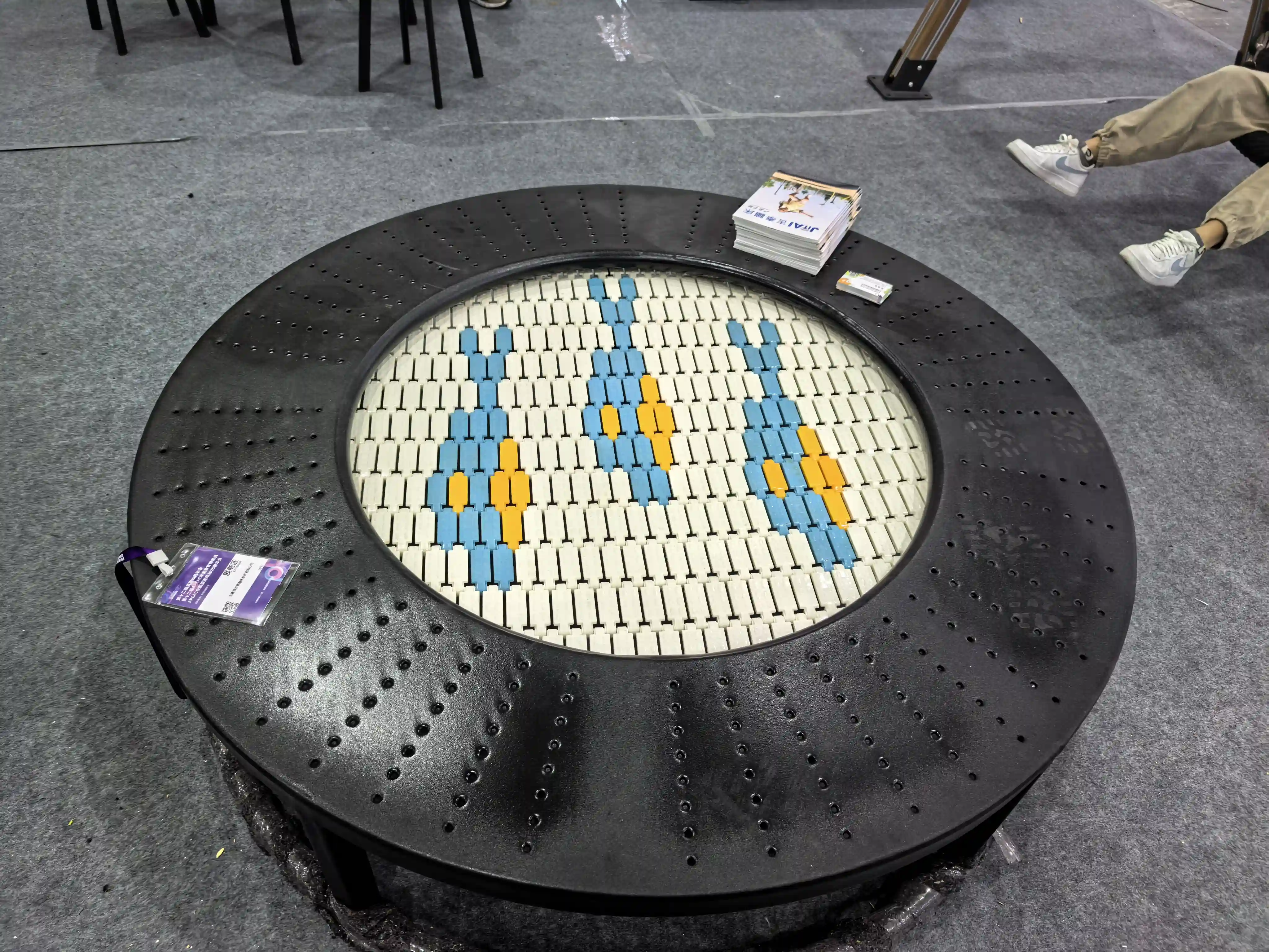 Circular In-Ground Trampoline - Durable Non-Powered Play Equipment for Warsaw Public Parks - Playground equipment by HonPlay