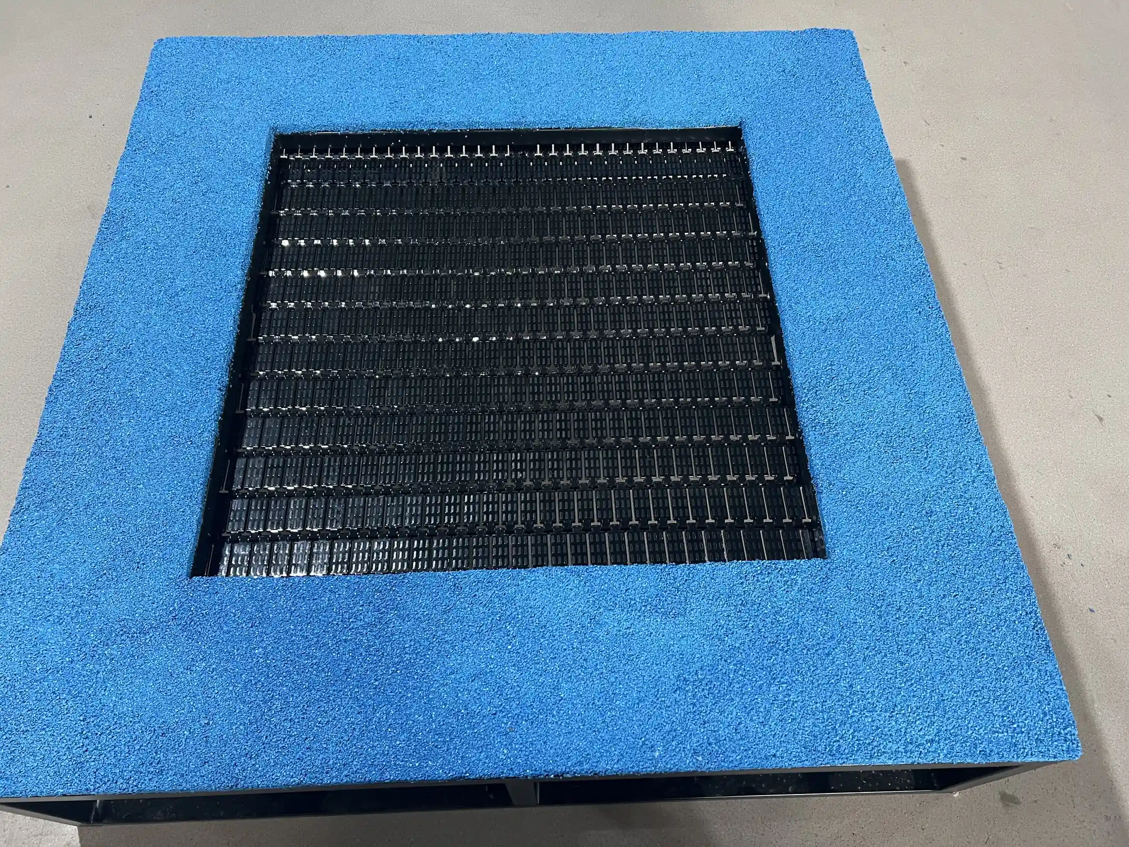 ground square trampoline durable outdoor playground equipmen by HonPlay - full product view