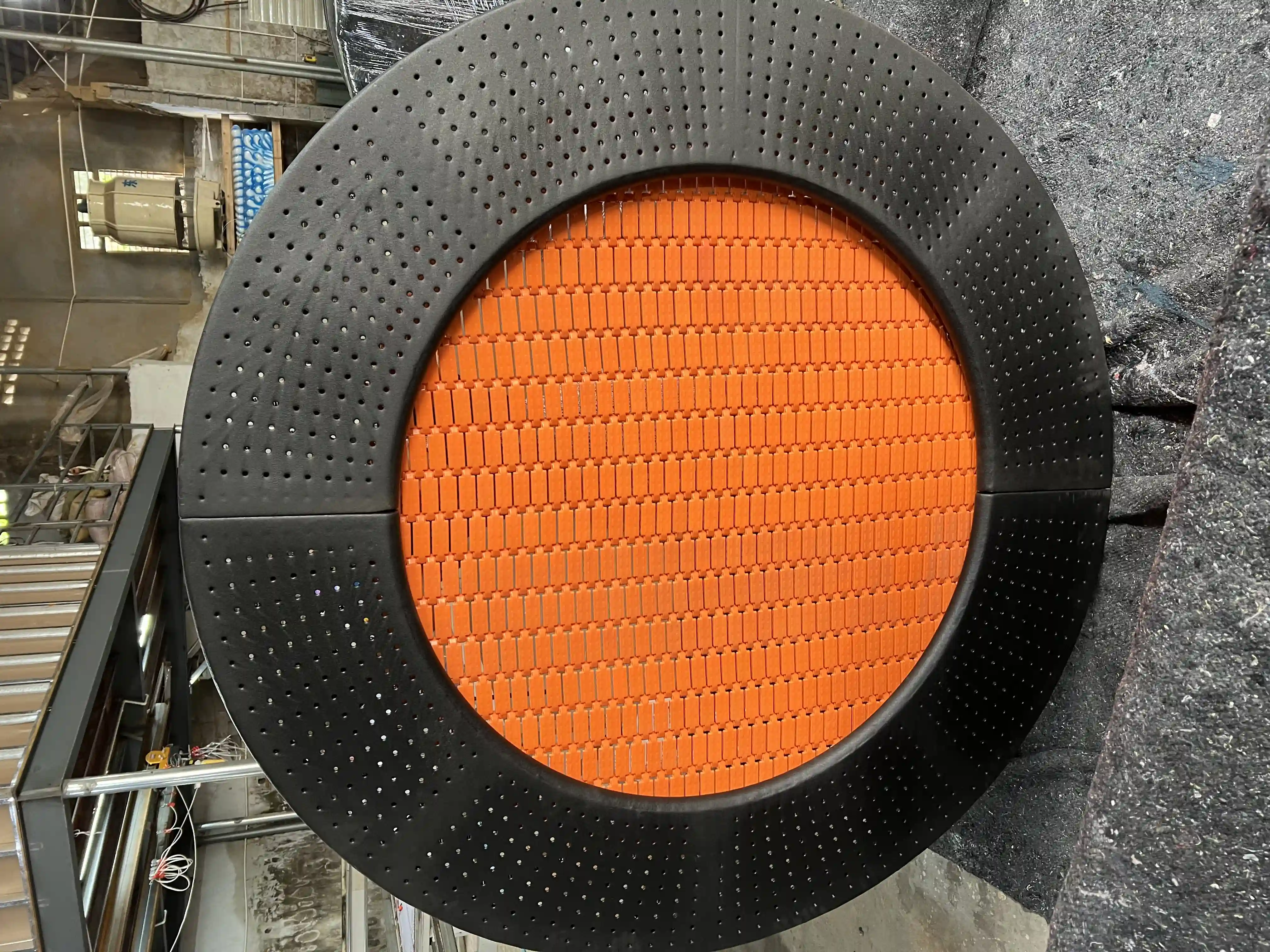 round inground trampoline commercial outdoor playground equi by HonPlay - full product view