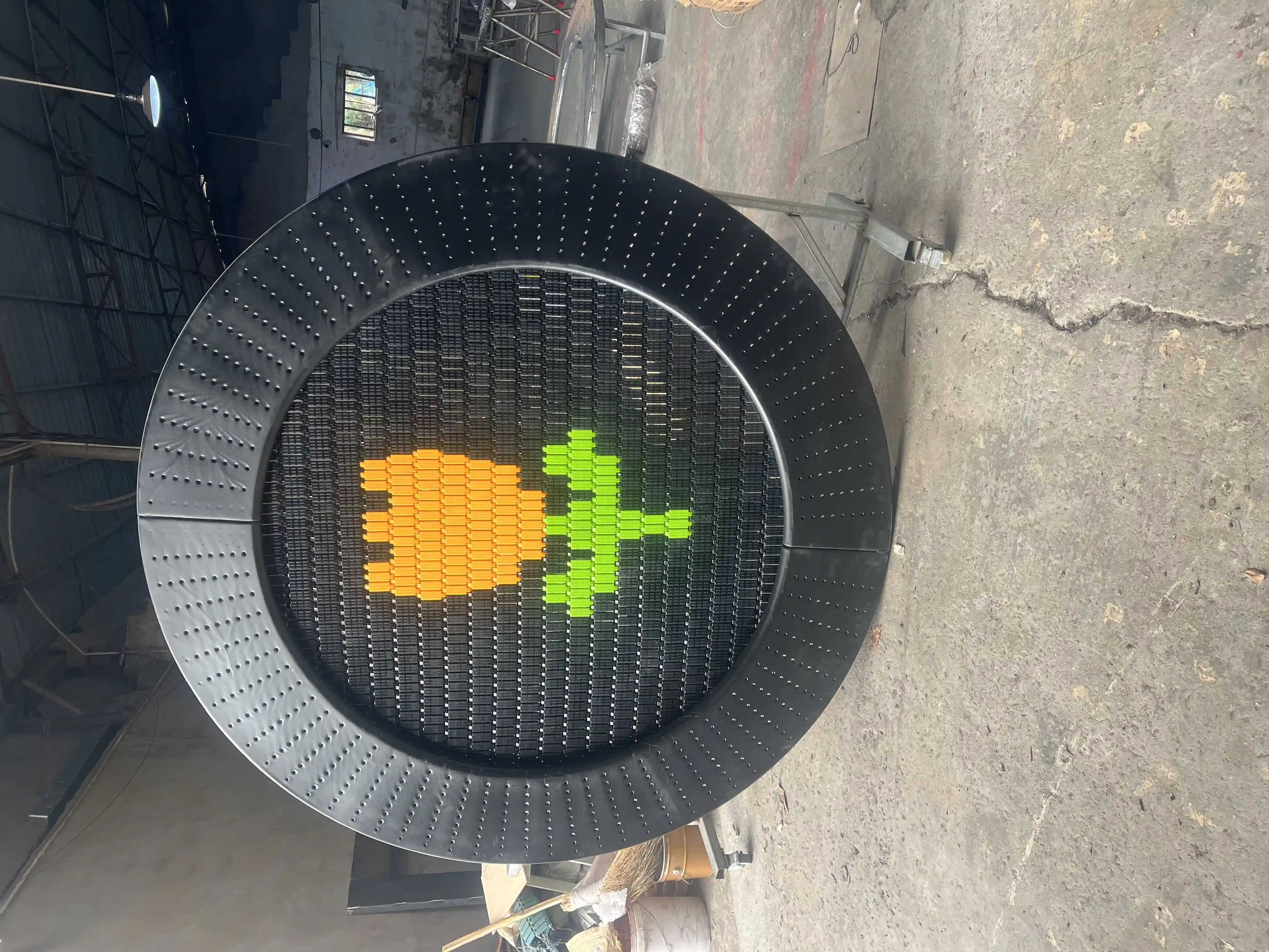 interactive pixel art wall creative sensory by HonPlay - full product view