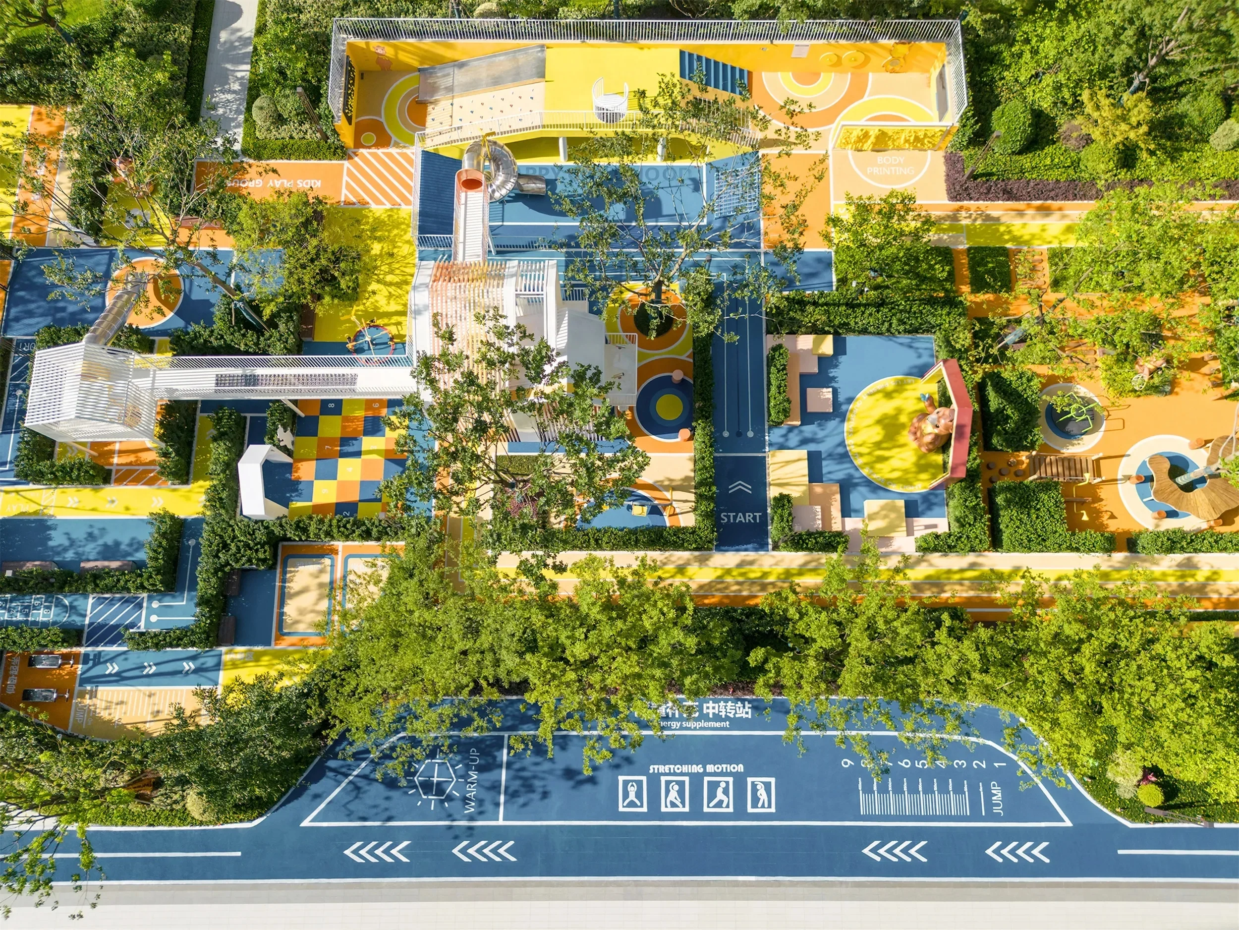 multi functional outdoor playground hub integrated non, Iconic, Custom Landmark, Engineering Masterpiece by HonPlay - additional product views