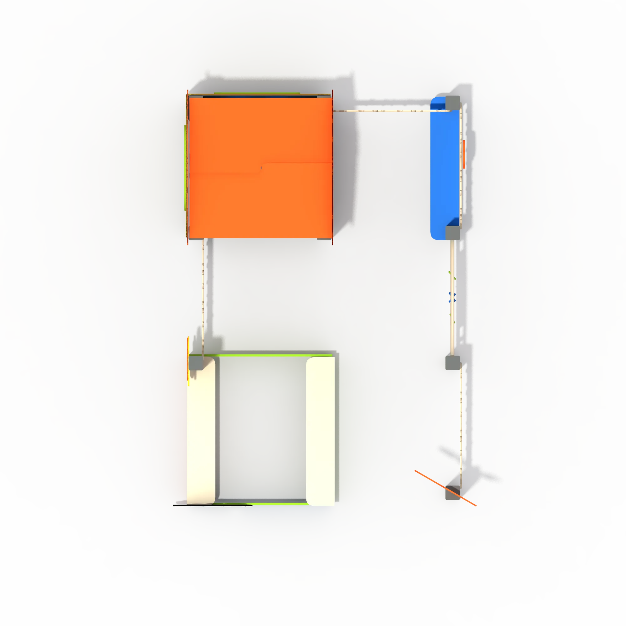 bee themed outdoor play house durable, Vibrant, Kid-friendly, UV-resistant HPL by HonPlay - safety certification and compliance