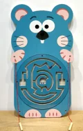 Mouse Maze Wall Game - Interactive Sensory Play Panel for Berlin Kindergarten - Playground equipment by HonPlay