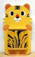 Tiger Wall-Mounted Activity Panel - Interactive Kindergarten Furniture for Warsaw Daycare Centers - Playground equipment by HonPlay