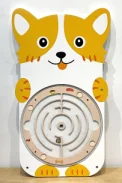 Corgi Interactive Wall Maze - Educational Sensory Play Equipment for Warsaw Kindergarten - Playground equipment by HonPlay