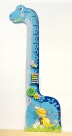 Dinosaur Height Measurement Wall Game - Interactive Indoor Playground Decor for Prague Kindergarten - Playground equipment by HonPlay