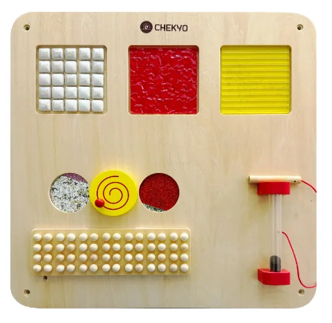 Interactive Sensory Wall Panel - Educational Busy Board for Berlin Kindergarten Playrooms - Playground equipment by HonPlay
