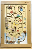Interactive Wooden Wall Maze - Educational Sensory Play Equipment for Berlin Kindergarten - Playground equipment by HonPlay