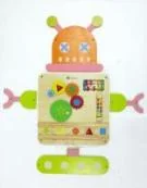 robot sensory wall panel interactive educational by HonPlay - full product view