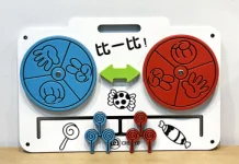 rock paper scissors interactive wall panel by HonPlay - full product view