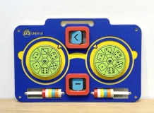 Interactive Math Dice Wall Board - Educational Sensory Play Equipment for Berlin Kindergarten - Playground equipment by HonPlay