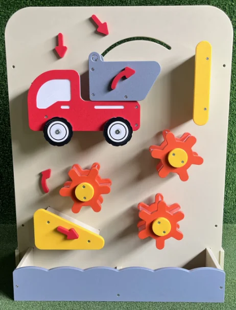 interactive truck gear wall panel educational by HonPlay - full product view