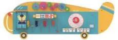 Airplane Wall Activity Board - Sensory Play Equipment for London Daycare Centers - Playground equipment by HonPlay