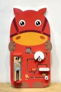 Horse Wall Activity Panel - Interactive Sensory Play Equipment for Berlin Kindergarten - Playground equipment by HonPlay