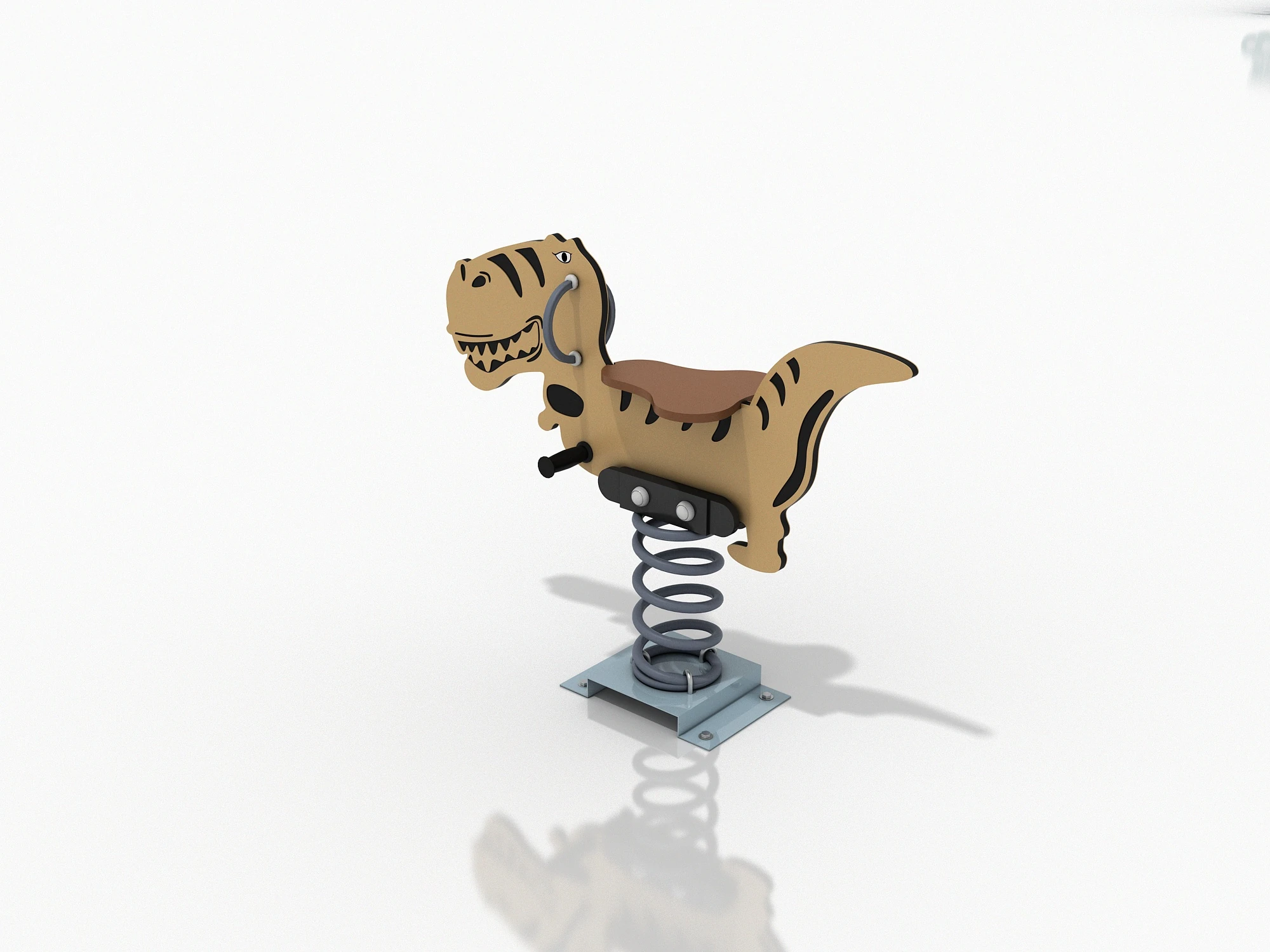 T-Rex Spring Rider - Durable Outdoor Playground Equipment for Singapore Parks - Playground equipment by HonPlay