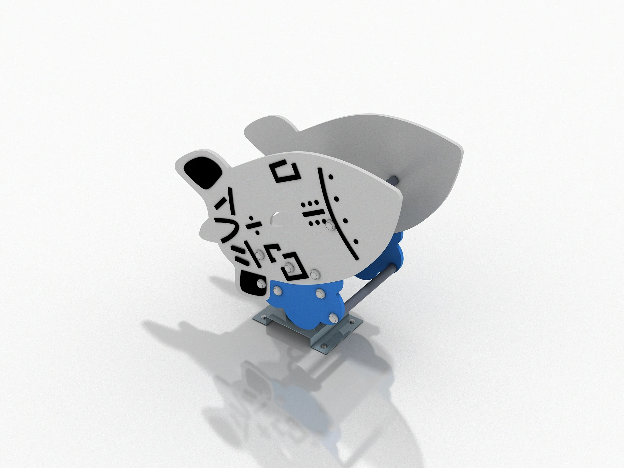 rocket spring rider outdoor playground rocker warsaw by HonPlay - safety certification and compliance