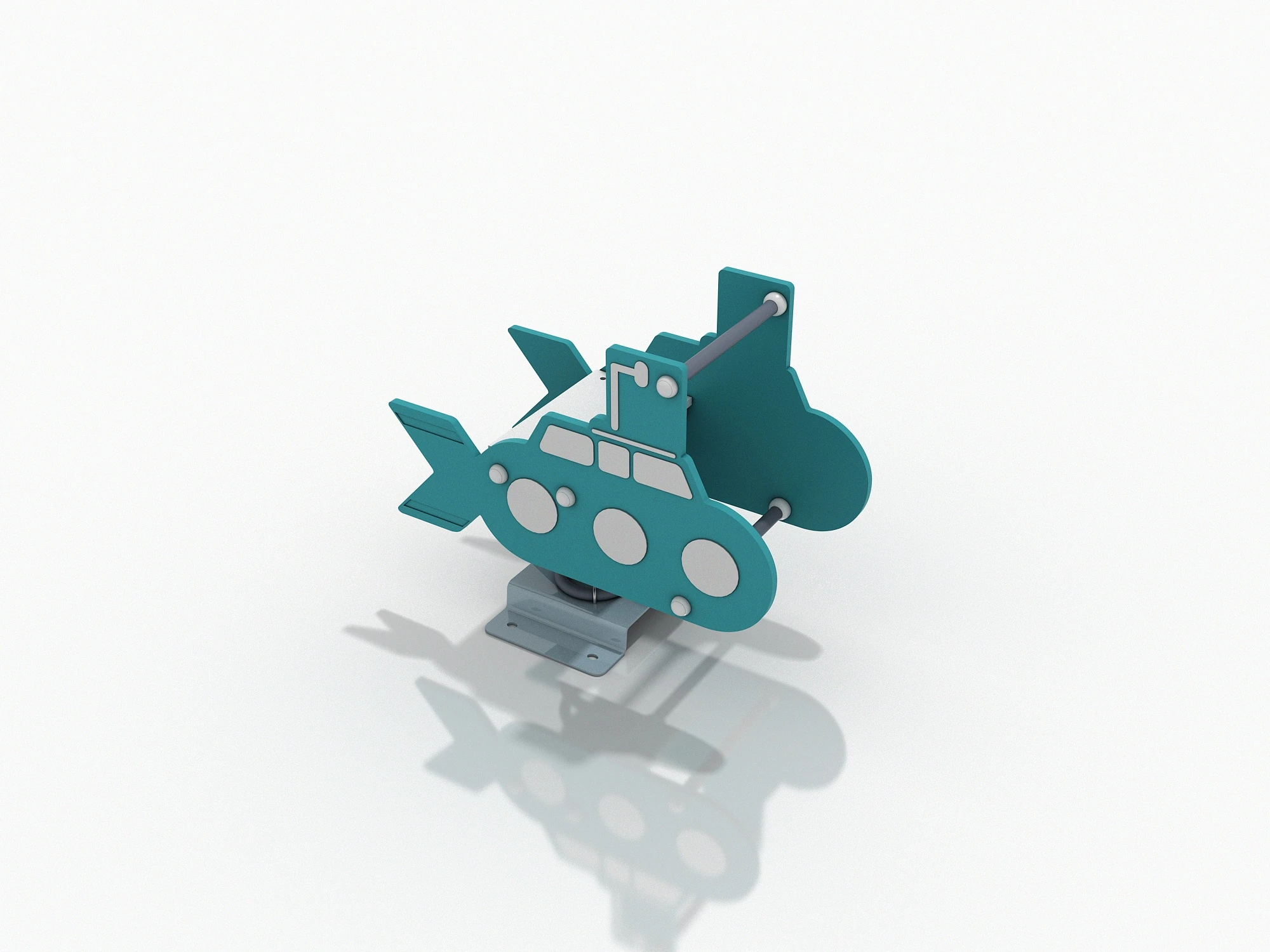 submarine spring rider nautical theme playground equipment s by HonPlay - safety certification and compliance