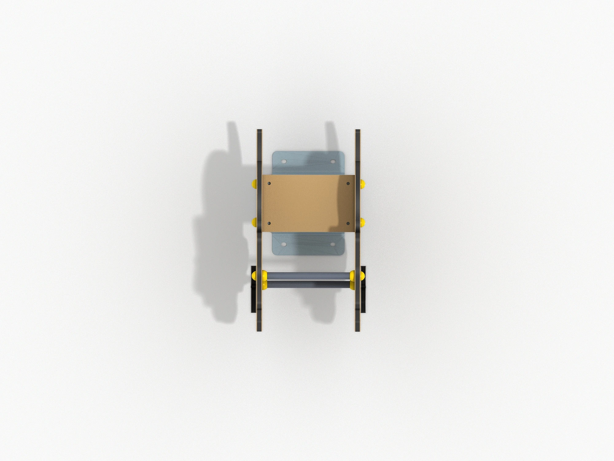 triceratops spring rider durable outdoor playground equipmen by HonPlay - material and finish details