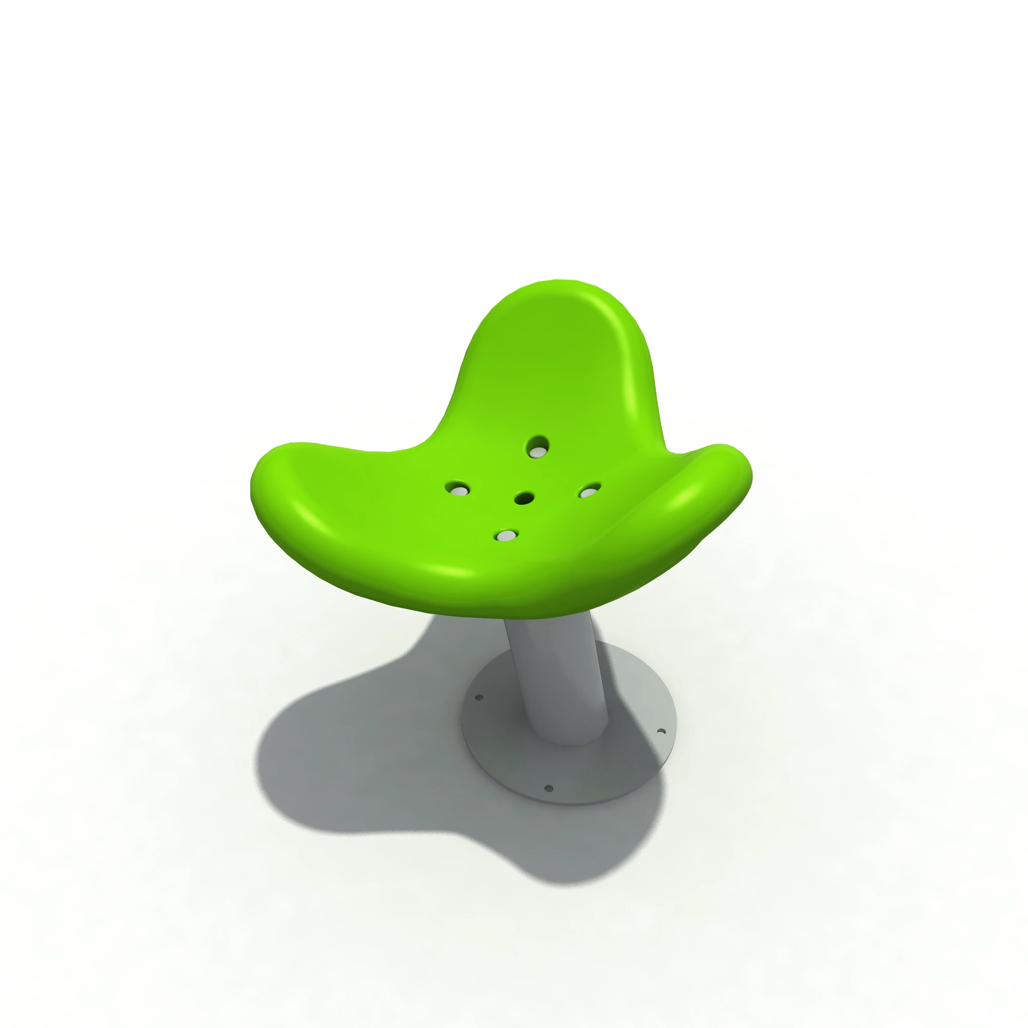 clover leaf solo spinner dynamic freestanding by HonPlay - material and finish details