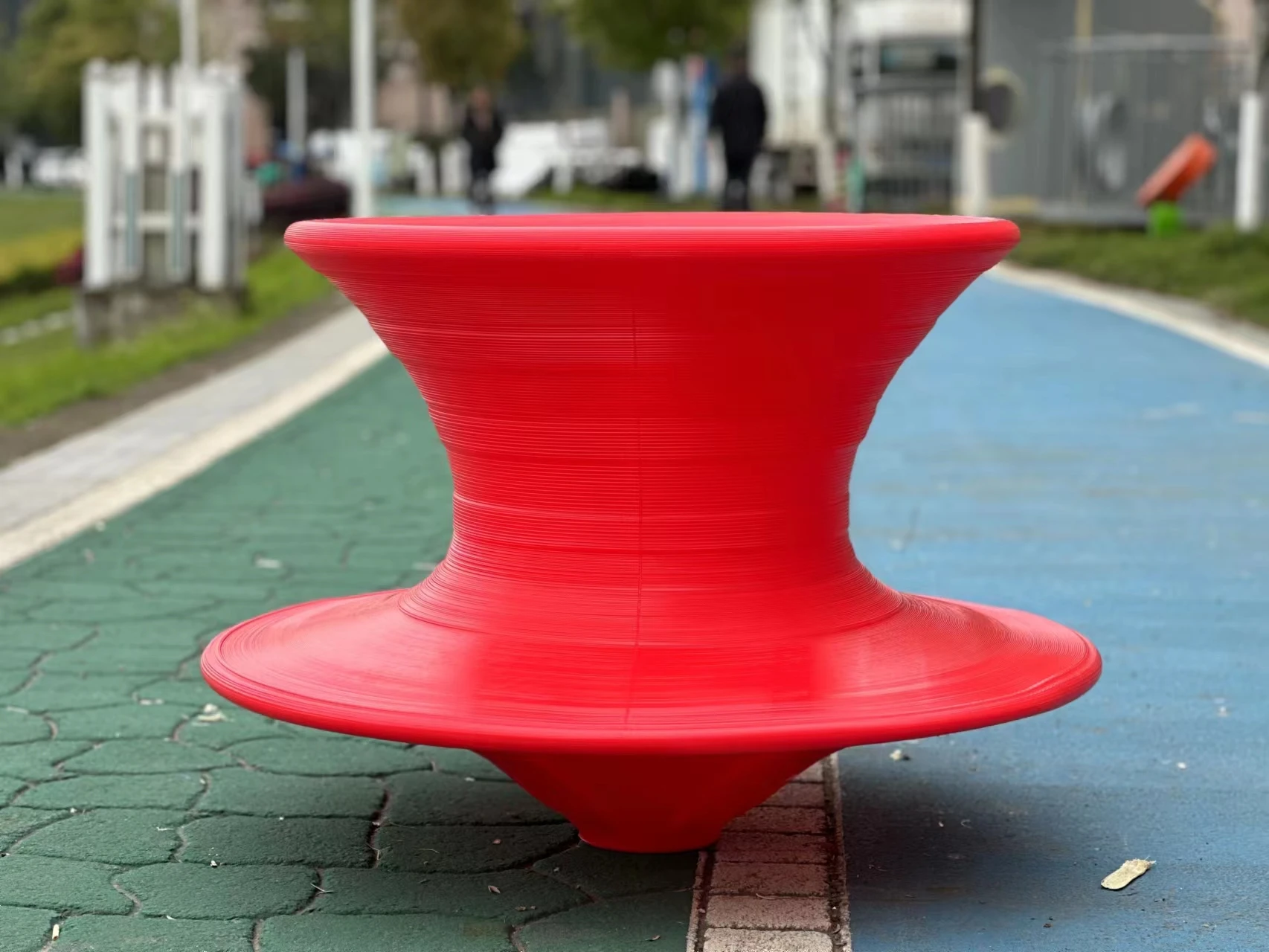 ergonomic spinning top chair dynamic outdoor by HonPlay - full product view