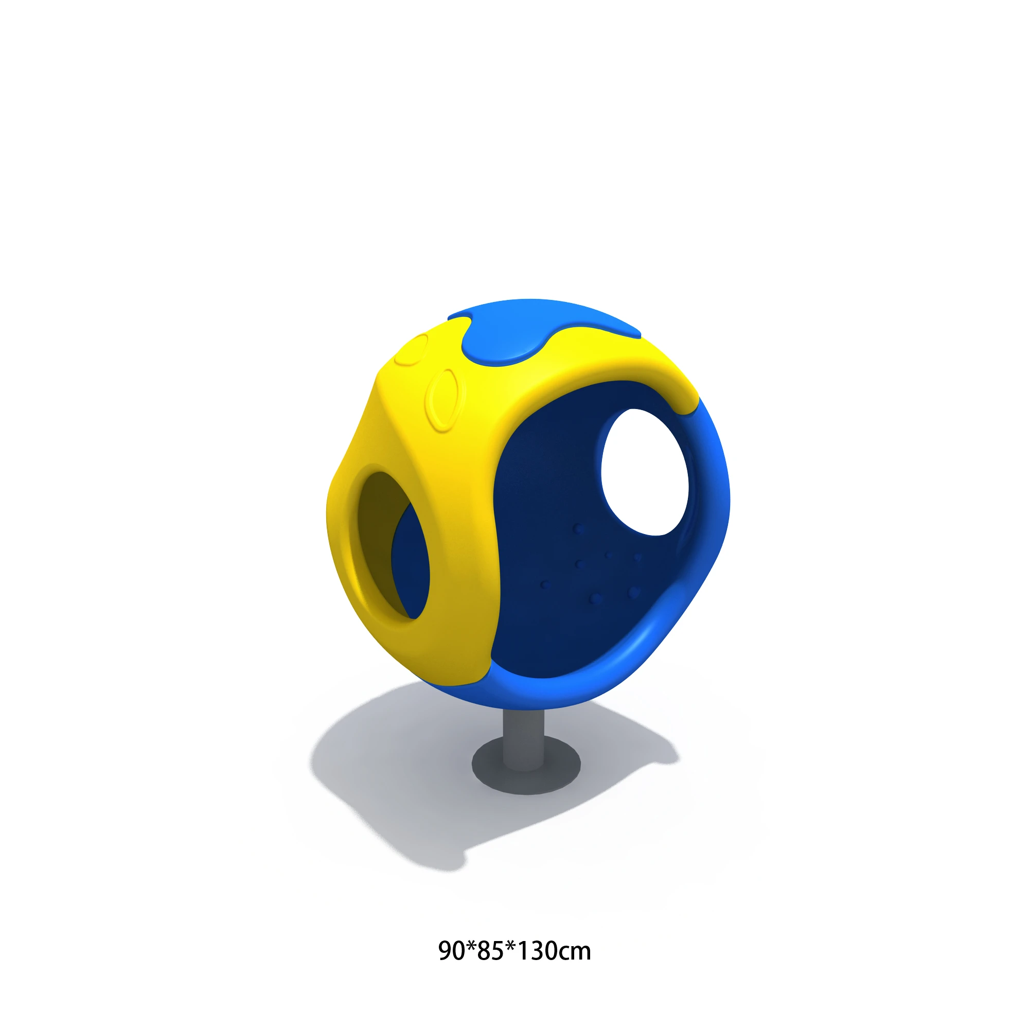 blue shell crawler durable outdoor playground component by HonPlay - additional product views