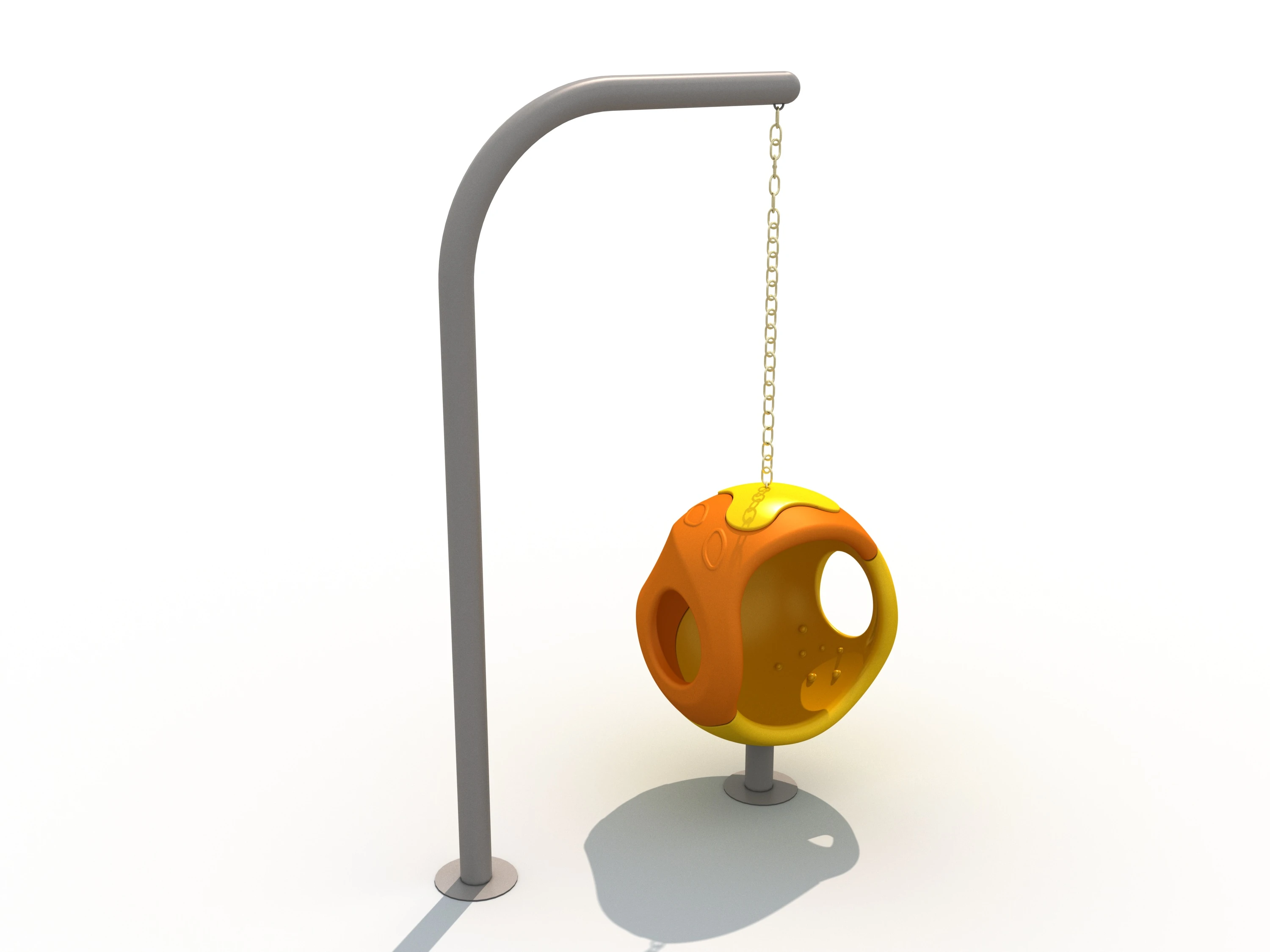 Hanging Sensory Pod Swing - Modern Freestanding Play Equipment for Singapore Urban Parks - Playground equipment by HonPlay