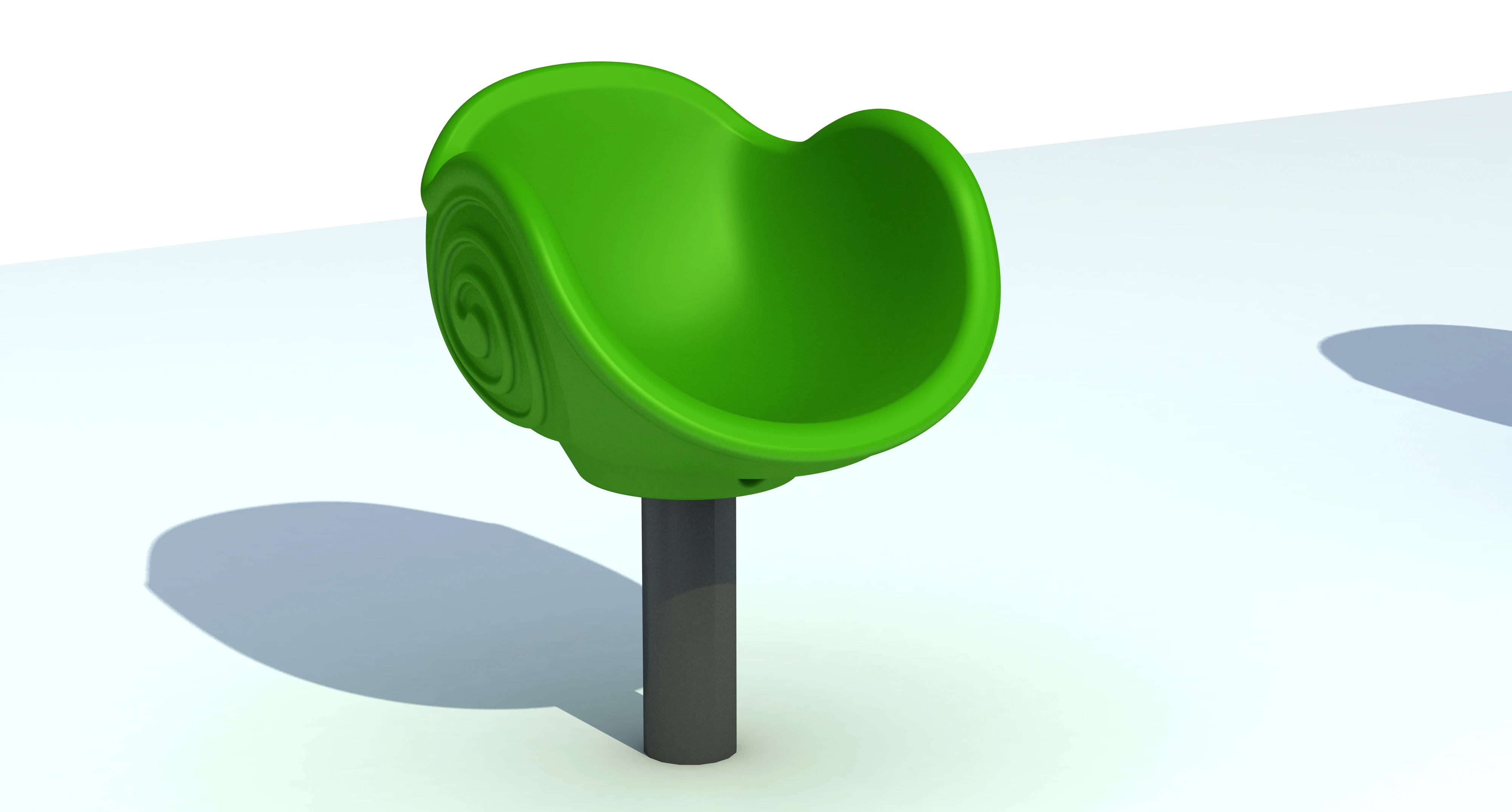 snail shell spinner bowl freestanding rotating by HonPlay - additional product views