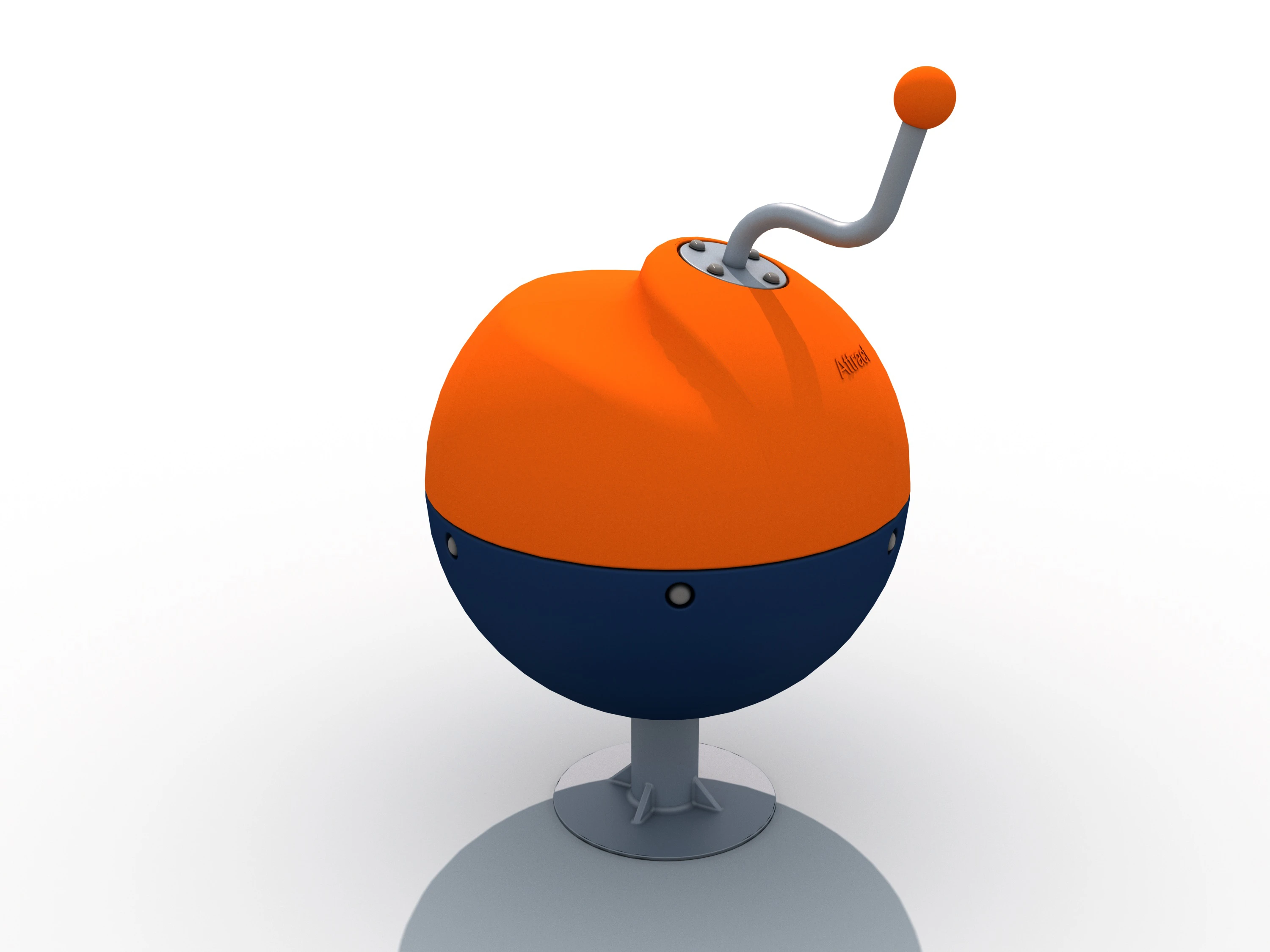 Interactive Crank Spinner - Sensory Play Equipment for Warsaw Public Parks - Playground equipment by HonPlay