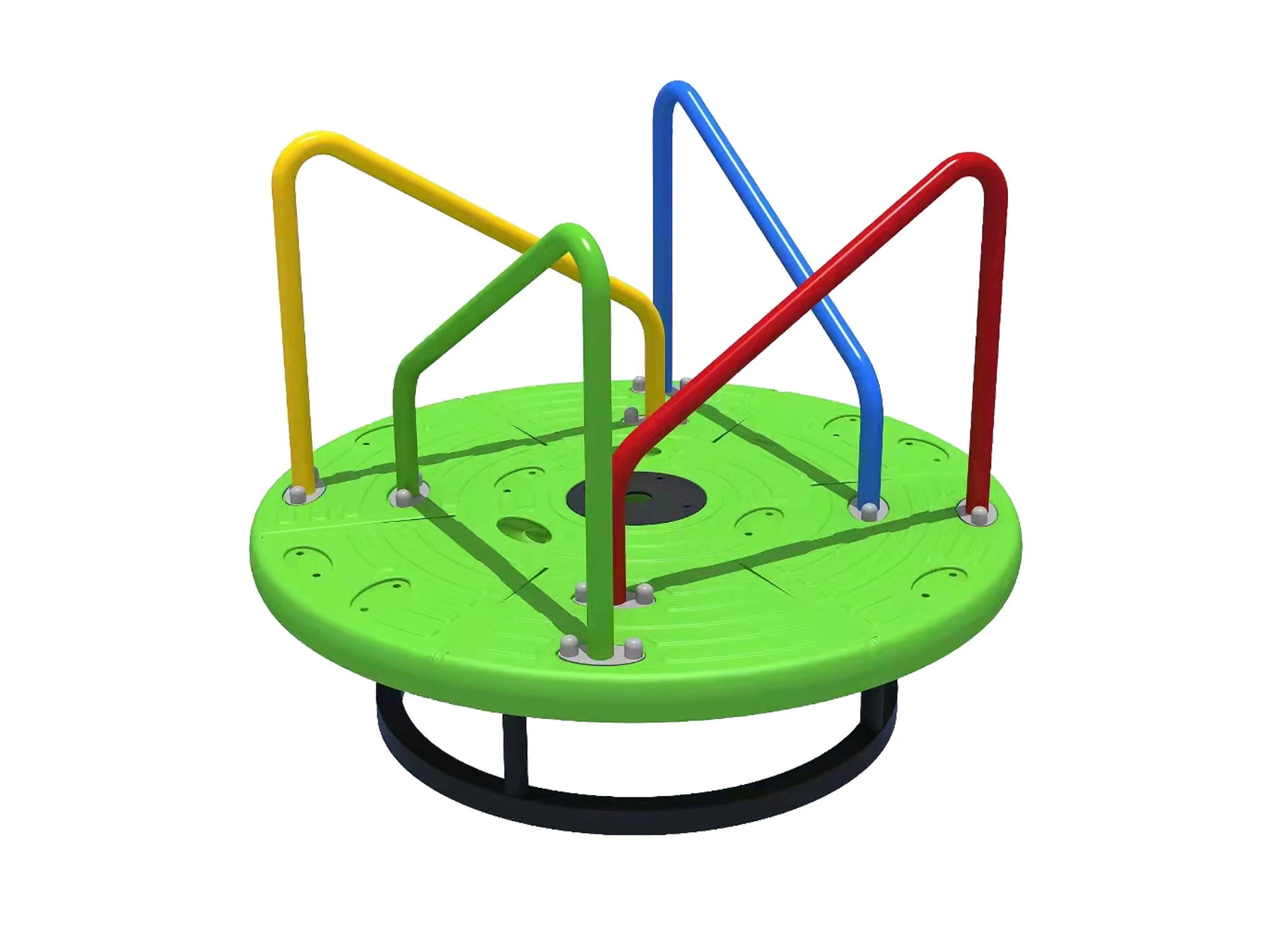 inclusive merry go round commercial playground by HonPlay - additional product views