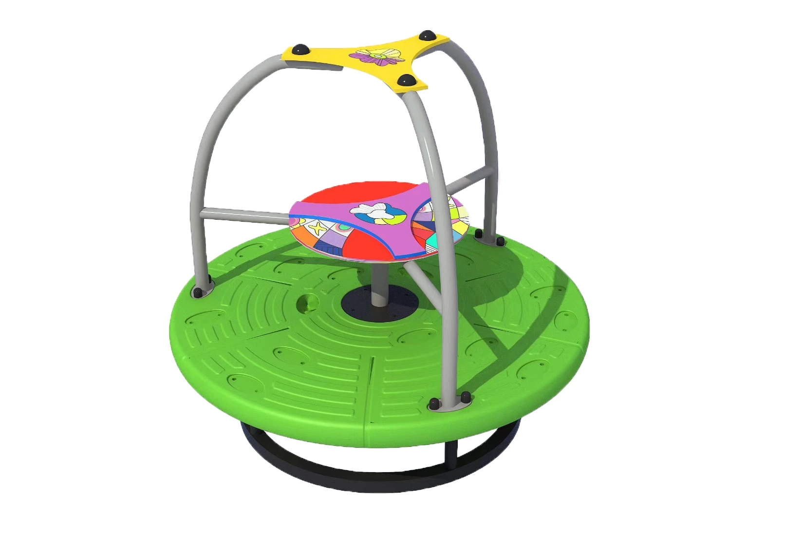 inclusive merry go round commercial playground by HonPlay - additional product views